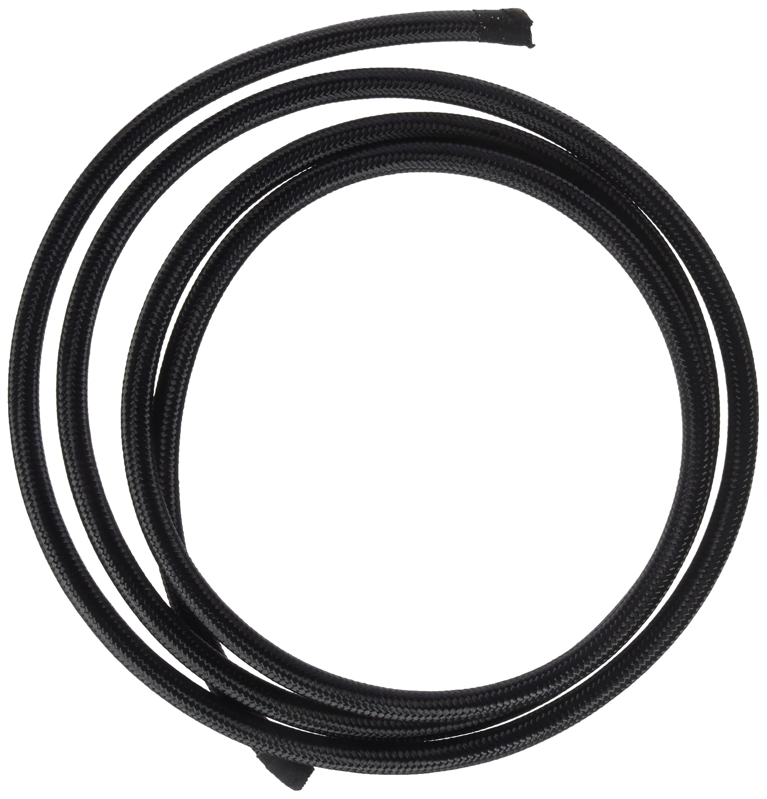 Vibrant Performance 11966 Flex Hose -6 AN Black Nylon Braided