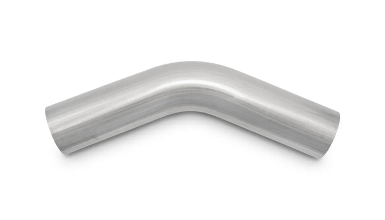 Vibrant Performance Vibrant 13104 T304 Stainless Steel 45 Degree Mandrel Bend, 4" on 6" Rad