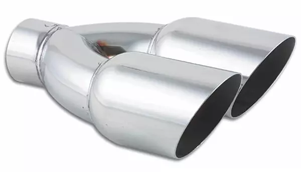 Vibrant Performance 1333 3.5" Round Stainless Steel Dual Tip