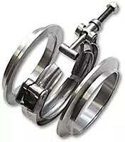Vibrant Performance 1493 4" Stainless Steel V-Band Flange Assembly