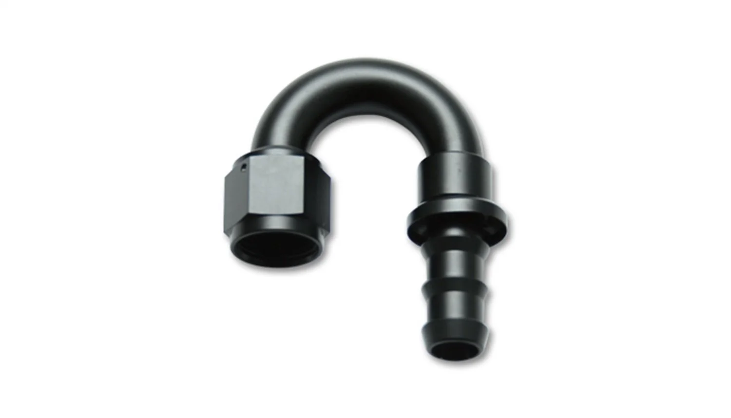 Vibrant Performance 22806 Hose End Elbow Fitting (Push-On 180 Degree; Hose Size: -6AN)