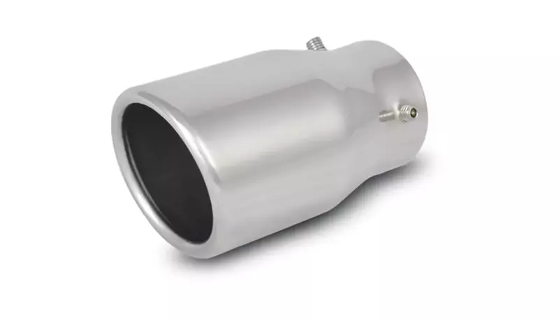 Vibrant Performance Vibrant 1505 2.5" Round Stainless Steel Bolt-On Tip
