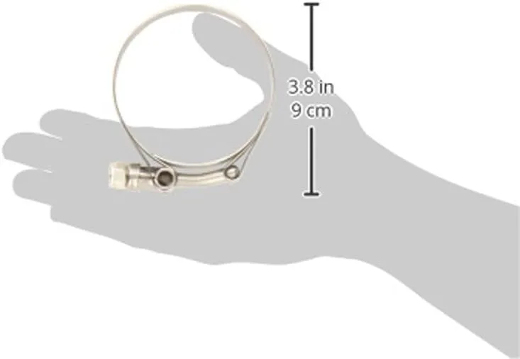 Vibrant Performance 2793 Stainless Steel T-Bolt Clamp, 2-1/2"