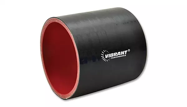 Vibrant Performance 2716 Black 4 Ply Silicone Sleeve, 3-1/2" ID