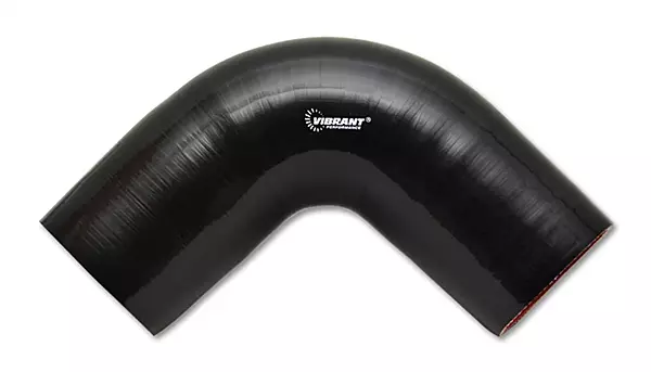 Vibrant Performance 2742 Black 4 Ply 90 Degree Elbow