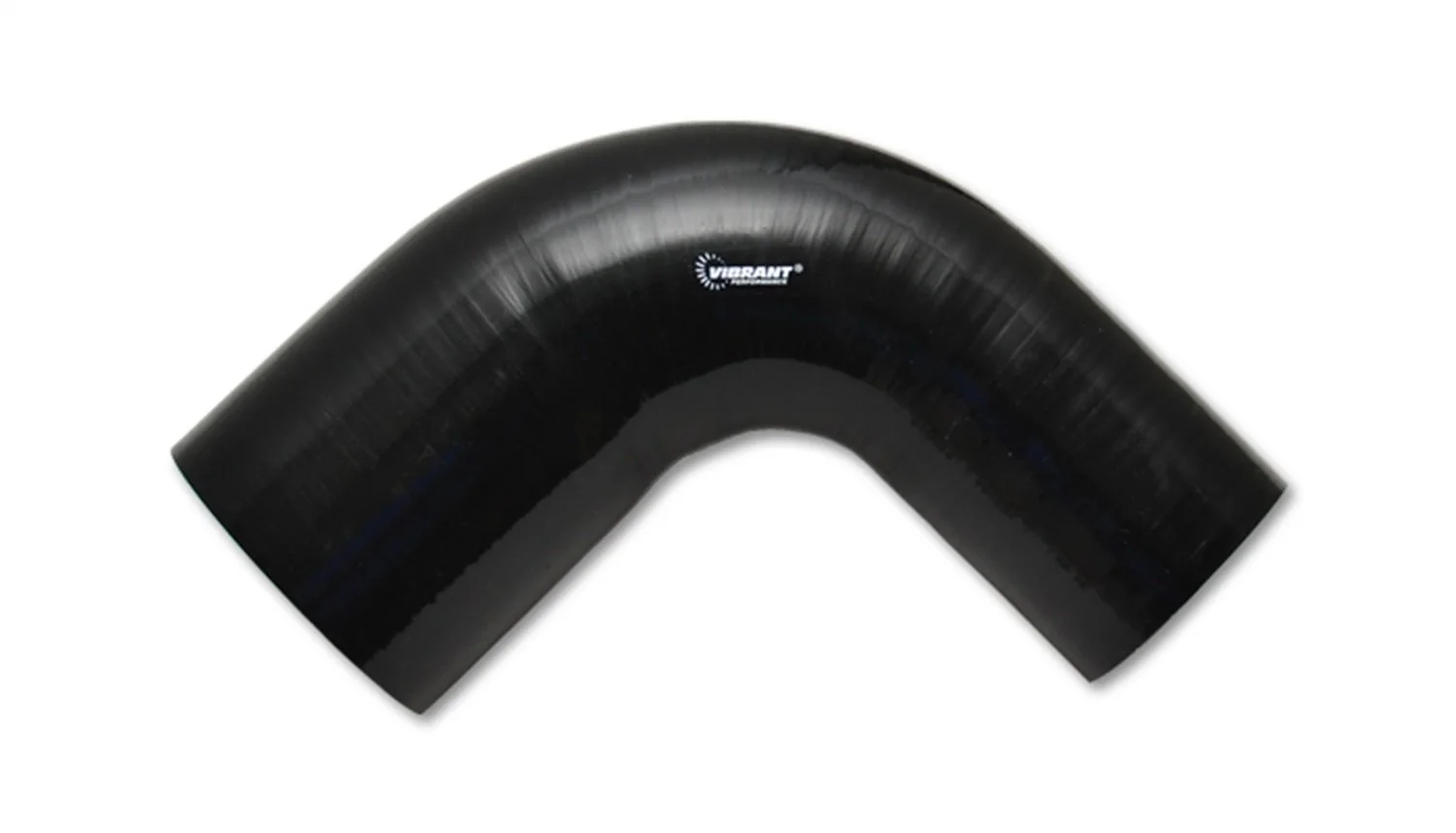 Vibrant Performance Vibrant 2780 Black 4 Ply 90 Degree Reducer Elbow, 2" x 2-1/2"