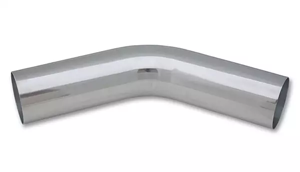Vibrant Performance 2875 Polished Aluminum 45 Degree Bend