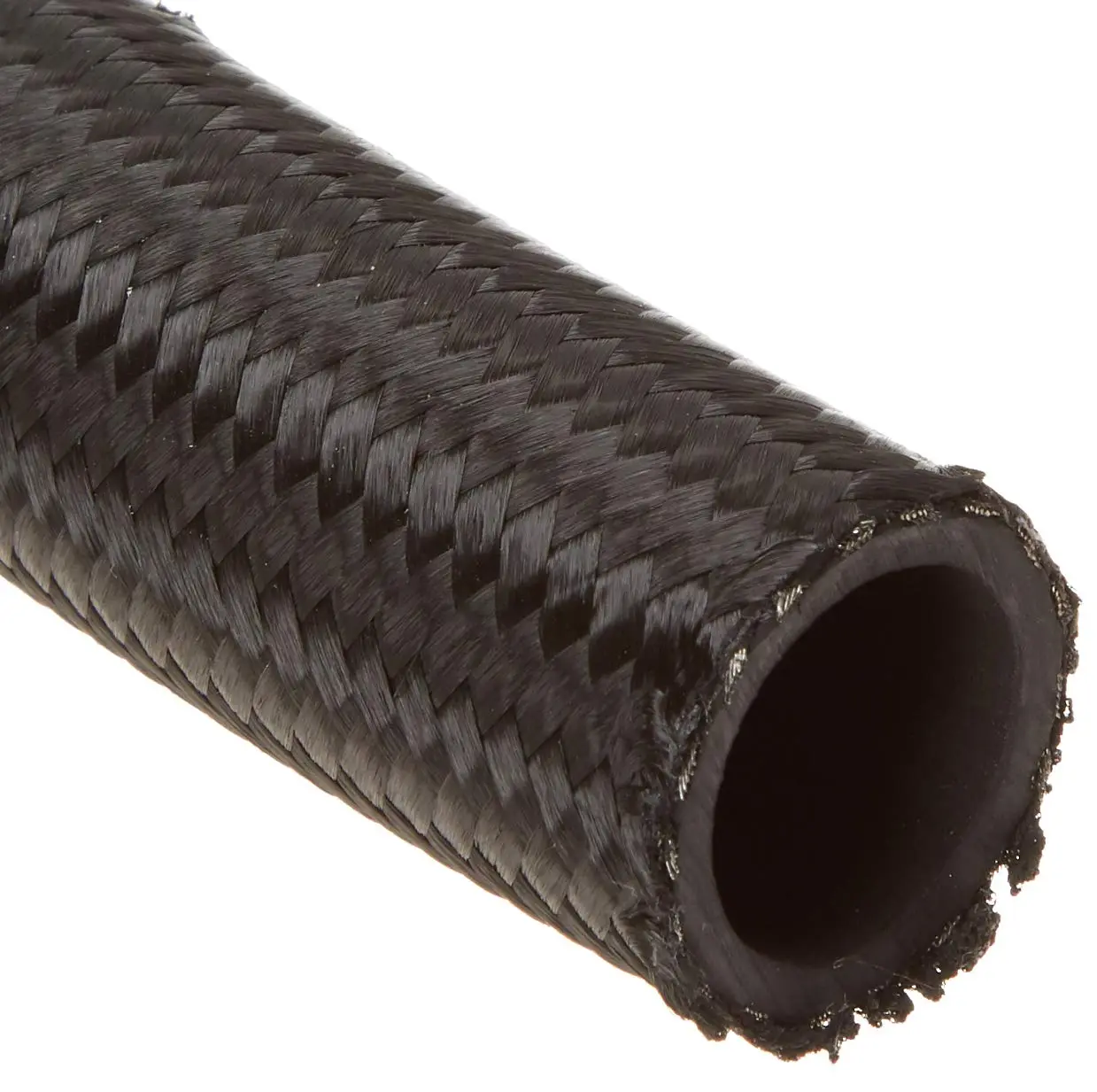 Vibrant Performance 5ft Roll -16 Black Nylon Braided Flex Hose