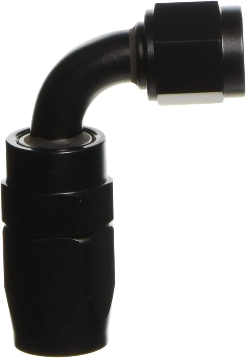 Vibrant Performance 21906 -6AN 90° Hose Fitting, Black