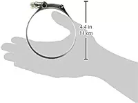 Vibrant Performance 2795 Stainless Steel T-Bolt Clamp, 3"