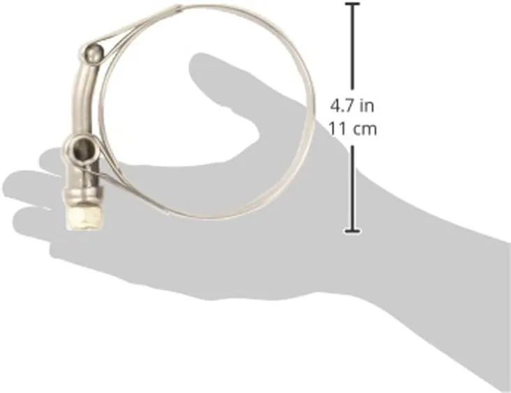 Vibrant Performance 2792 Stainless Steel T-Bolt Clamp, (Pack of 2), 2-1/4"