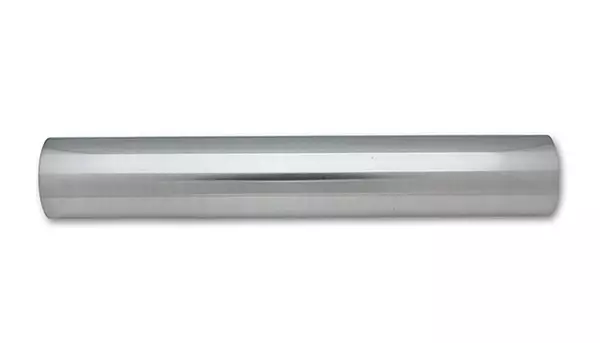 Vibrant Performance VIB2892 18" Polished Aluminum Straight Tubing, 3-1/2"
