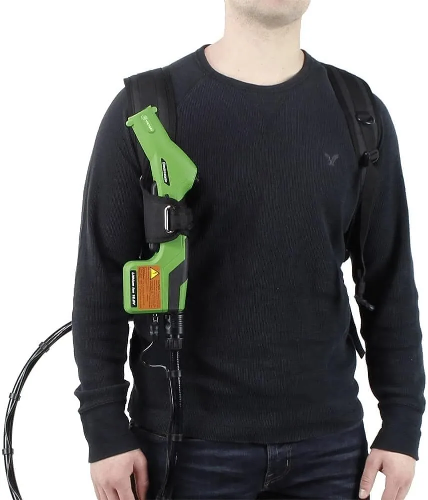 Victory Innovations Cordless Electrostatic Backpack Sprayer Machine for disinfectants, sanitizer, Cleaning,Green,VP300ES
