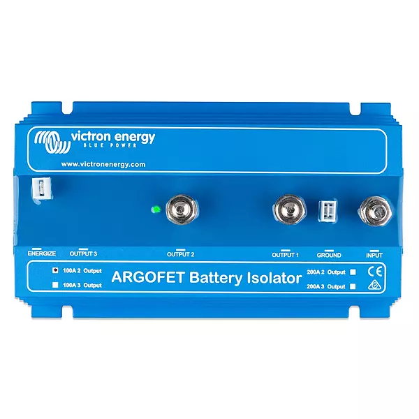 Victron Energy Argofet Battery Isolators 100-2AC (2 Batteries 100 amp)