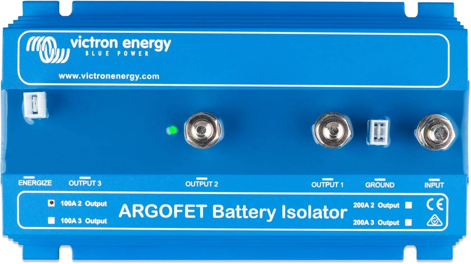 Victron Energy Argofet Battery Isolators 100-2AC (2 Batteries 100 amp)