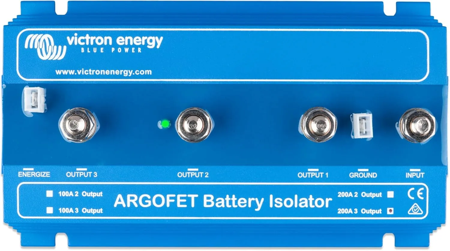 Victron Energy Argofet Battery Isolators 200-3AC (3 Batteries 200 amp)