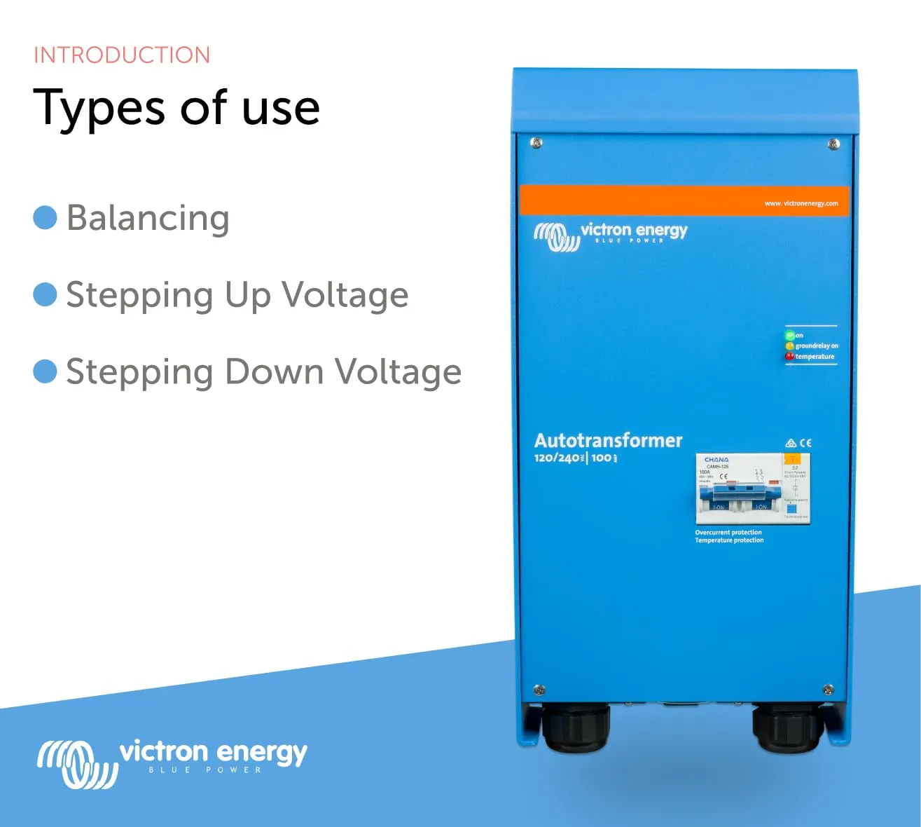 Victron Energy Autotransformer 120/240V AC 100A
