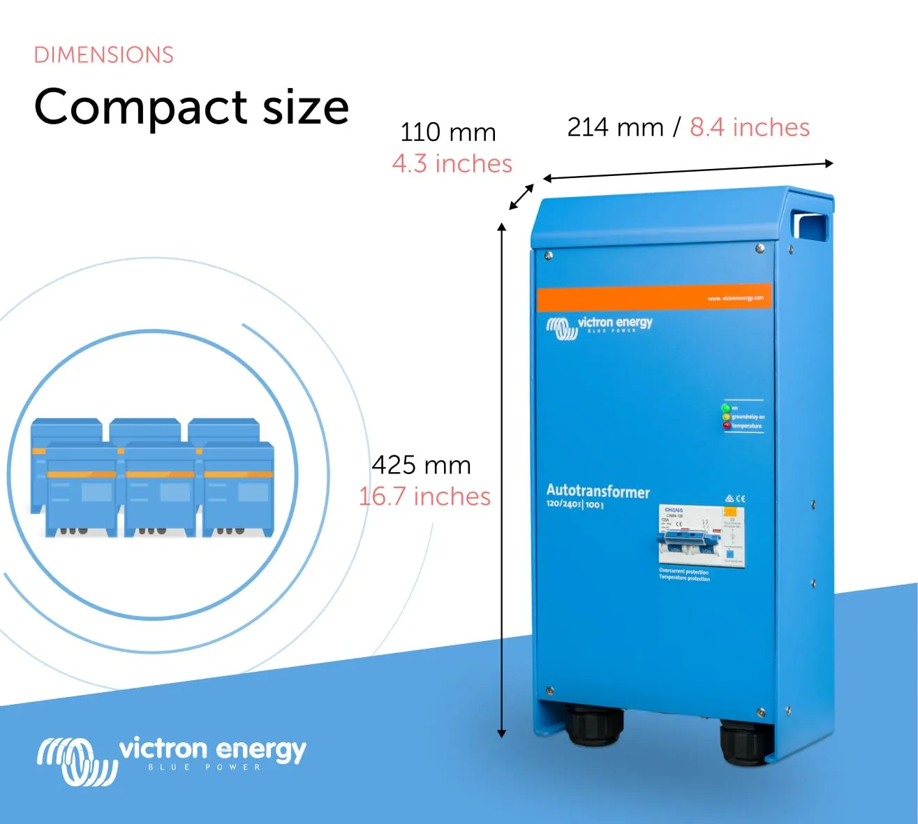 Victron Energy Autotransformer 120/240V AC 100A
