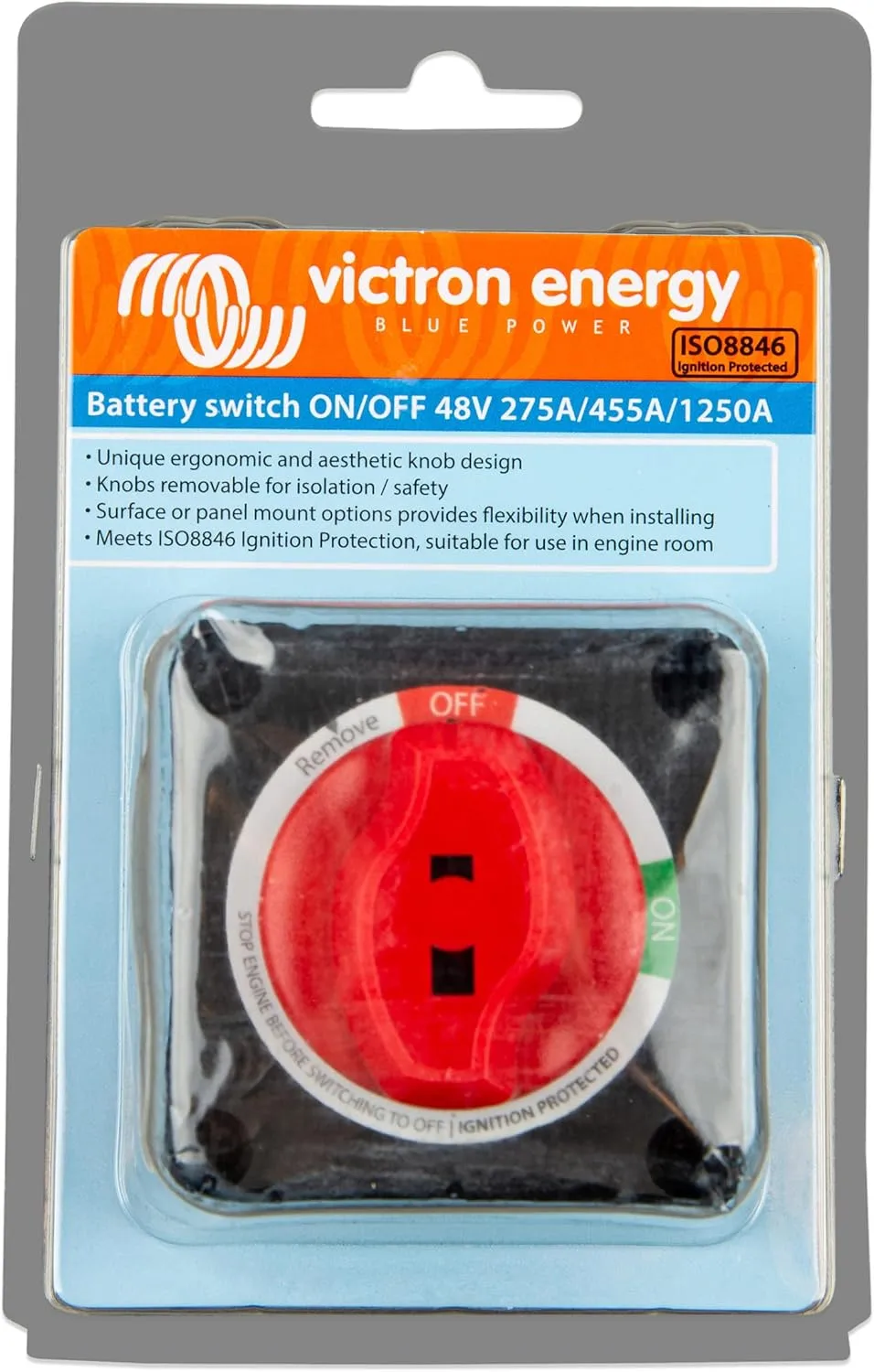 Victron Battery Switch 275A 12-48VDC Surface or Panel Mount