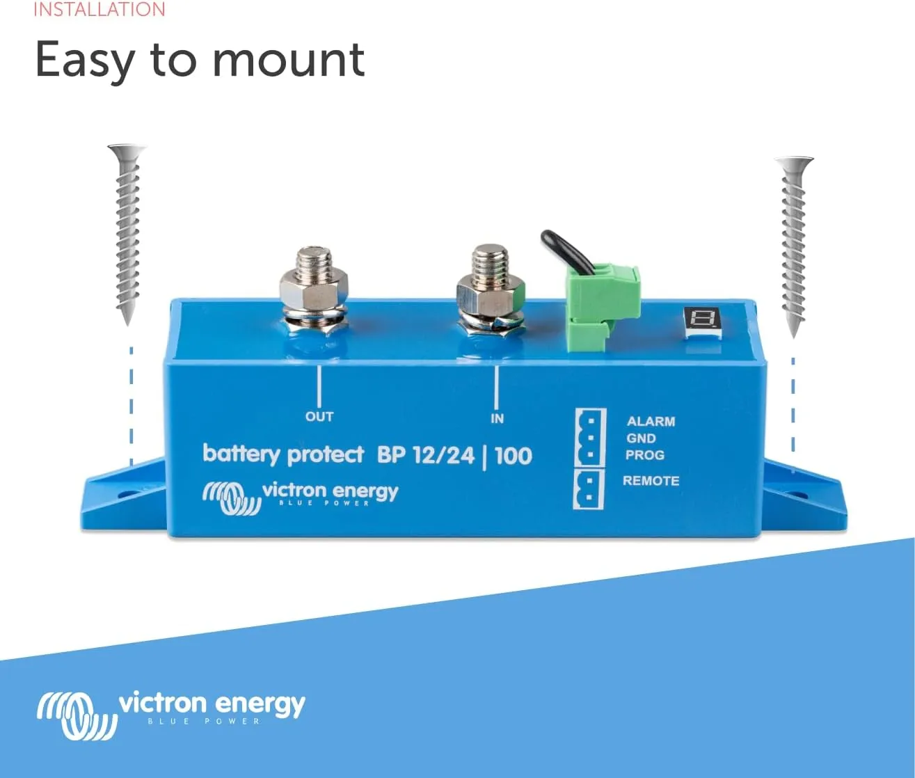 VICTRON ENERGY BatteryProtect BP Battery Disconnect (6-35 VDC)