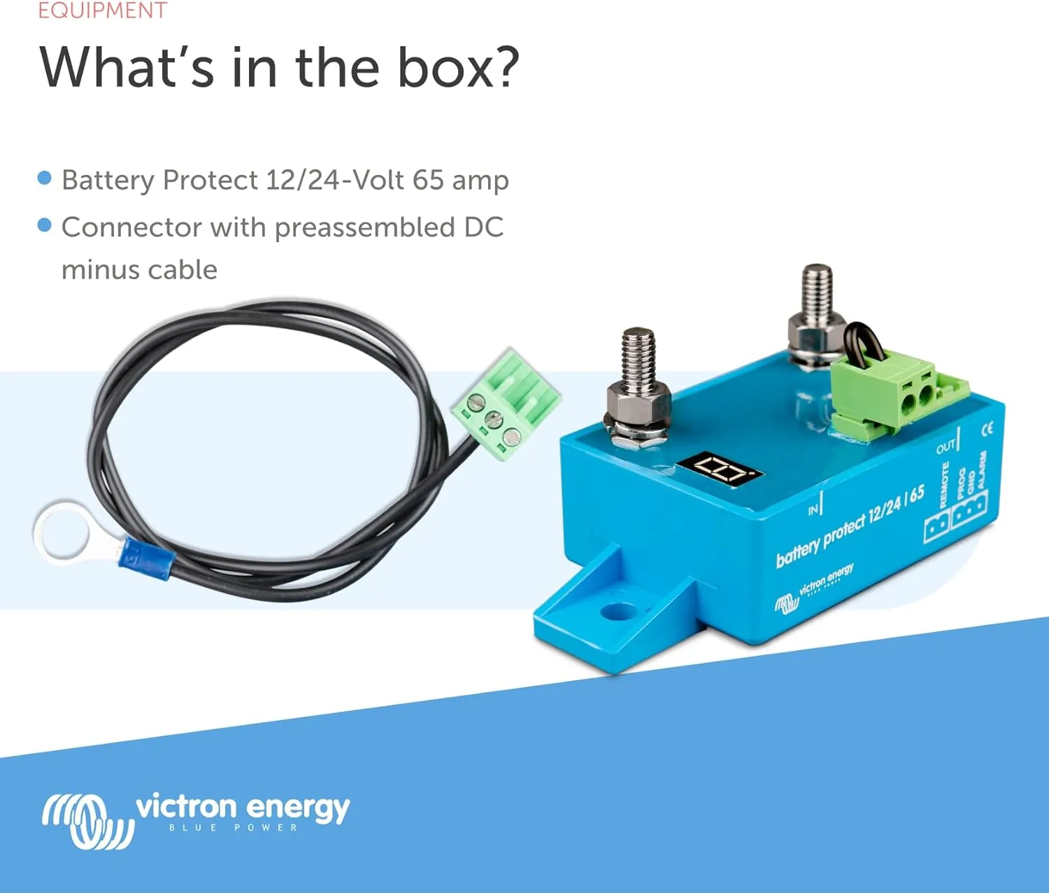 VICTRON ENERGY BatteryProtect BP Battery Disconnect (6-35 VDC)