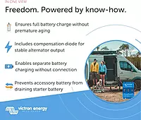 Victron Energy BCD Diode Battery Combiner for Two Batteries