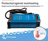 Victron Energy Blue Smart IP22 Smart Car Battery Charger 12V 20A, Float & Trickle Charger and Desulfator for Motorcycle, ATV