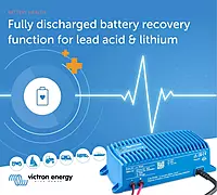Victron Energy Blue Smart IP67 Smart Marine Battery Charger 12V 25A, Float & Trickle Charger and Desulfator for Boat, ATV