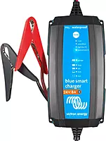 Victron Energy Blue Smart IP65 Smart Car Battery Charger 24V 8A, Float & Trickle Charger and Desulfator for Motorcycle, ATV