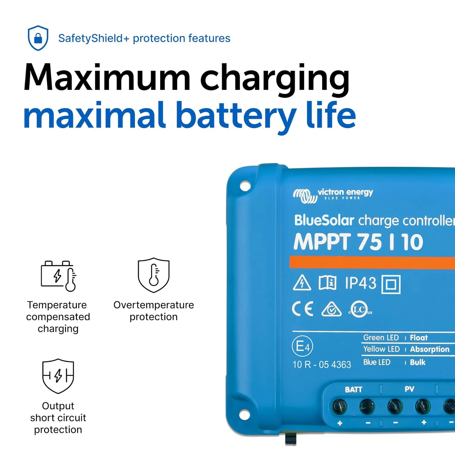 Victron Energy BlueSolar MPPT Charge Controller