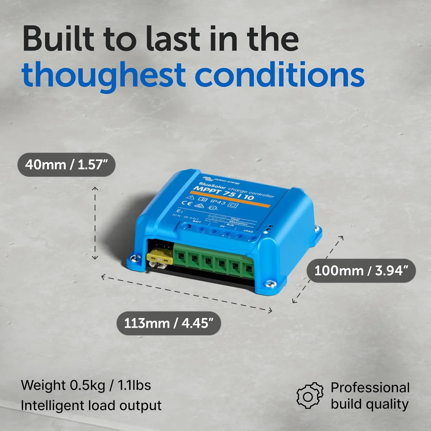 Victron Energy BlueSolar MPPT Charge Controller