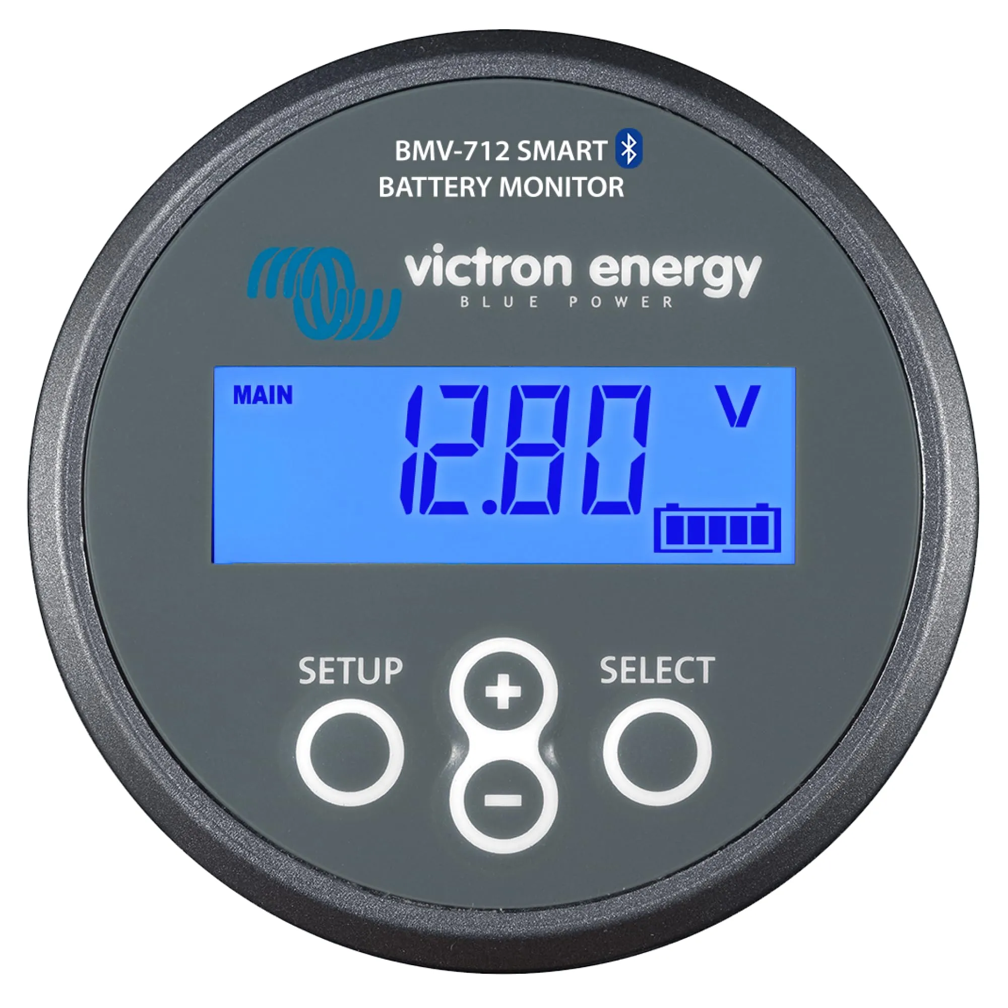 Victron Energy BMV-712 Smart Battery Monitor with Shunt - 6.5-70 VDC - Display and Bluetooth