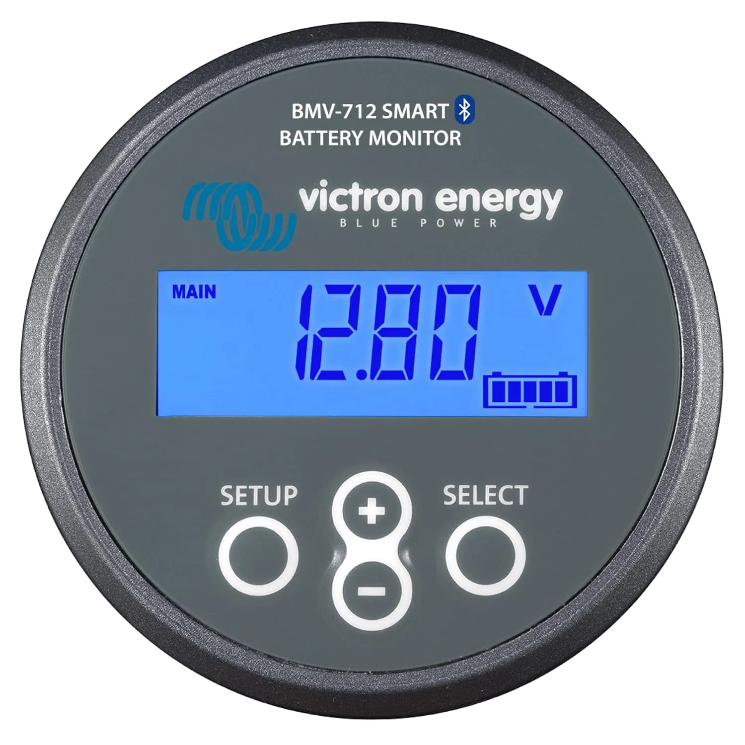 Victron Energy BMV-712 Smart Battery Monitor with Shunt - 6.5-70 VDC - Display and Bluetooth