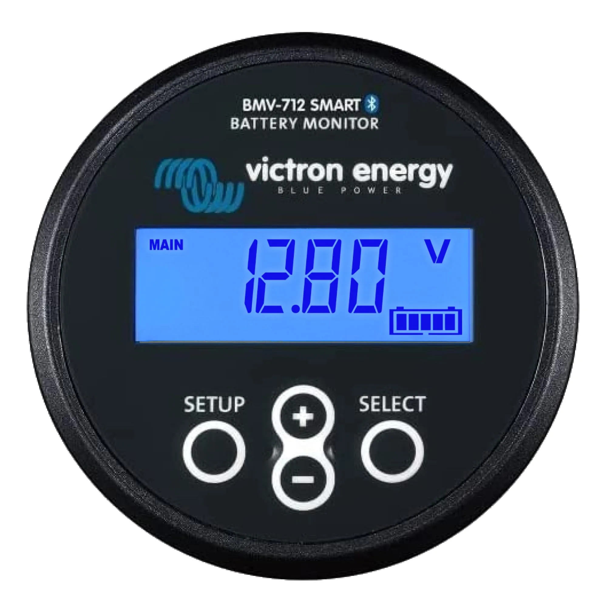 Victron Energy BMV-712 Smart Battery Monitor with Shunt - 6.5-70 VDC - Display and Bluetooth