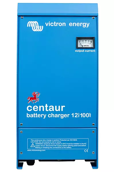 Victron Energy Centaur 12-Volt 100 Amp 3-Bank Battery Charger - 120-240VAC