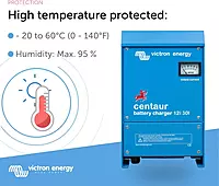 Victron Energy Centaur 12-Volt 30 amp 3 Bank Battery Charger