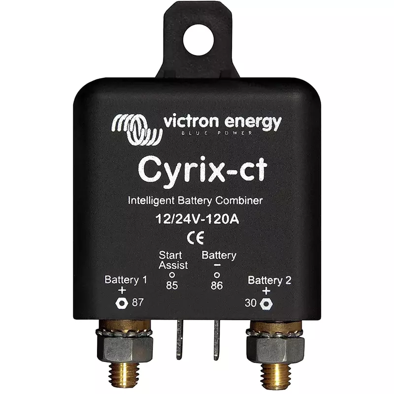Victron Energy Cyrix-ct 12/24-Volt 120 amp Intelligent Battery Combiner 12-24V (120A)