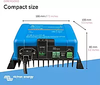 Victron Energy Smart IP43 12-Volt 30 AMP 120-240VAC, (1+1) Output Battery Charger with Bluetooth