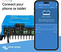 Victron Energy Smart IP43 12-Volt 30 AMP 120-240VAC, (1+1) Output Battery Charger with Bluetooth
