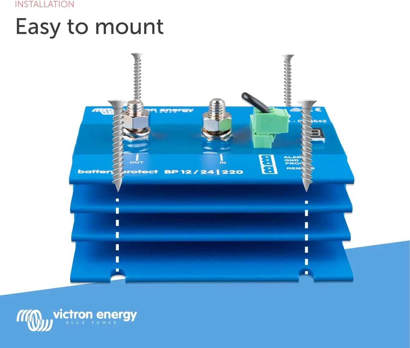 VICTRON ENERGY BatteryProtect BP Battery Disconnect (6-35 VDC)