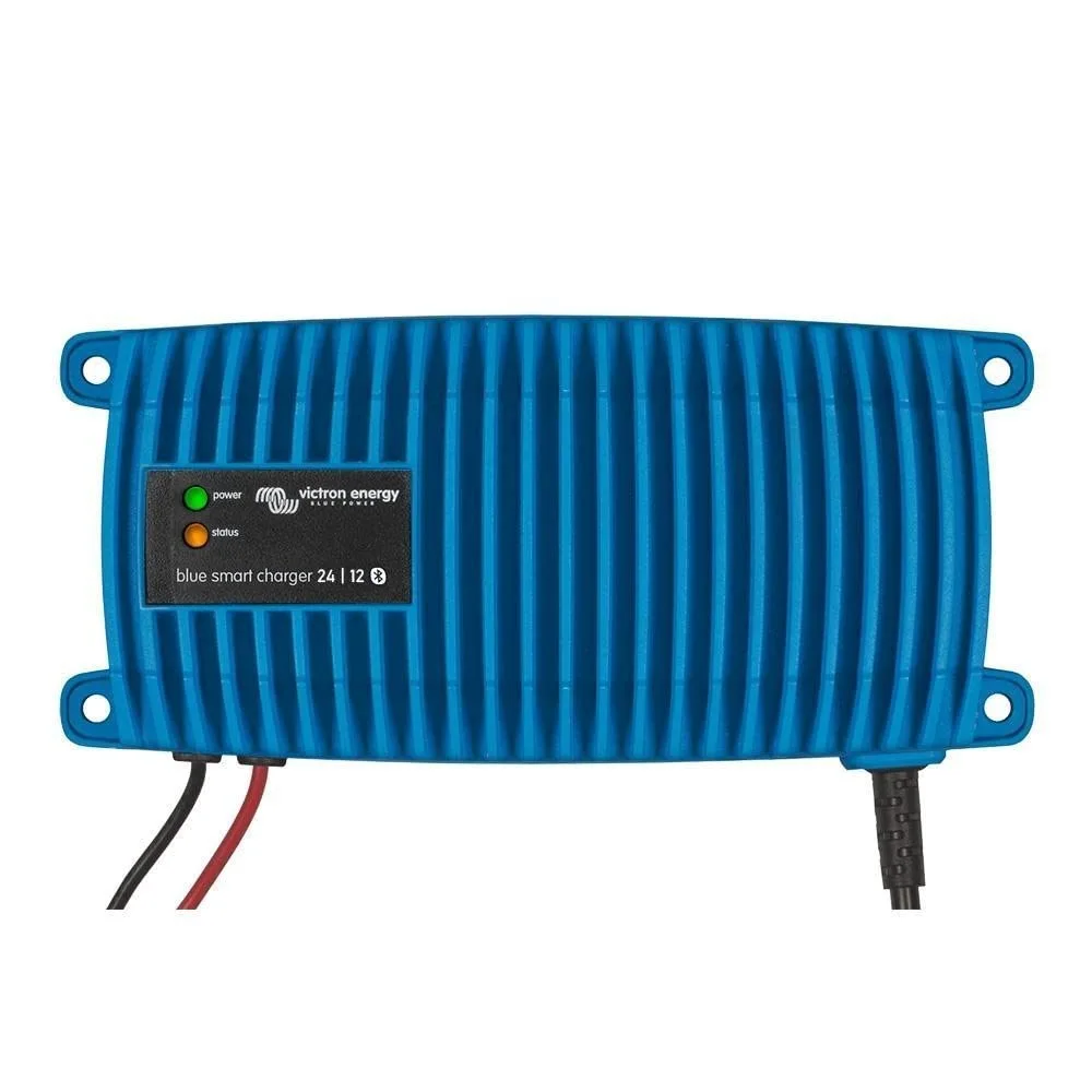 Victron Energy Blue Smart IP67 Smart Marine Battery Charger 24V 12A, Float & Trickle Charger and Desulfator for Boat, ATV