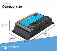 Victron Energy BlueSolar PWM-Light 12/24V Charge Controller