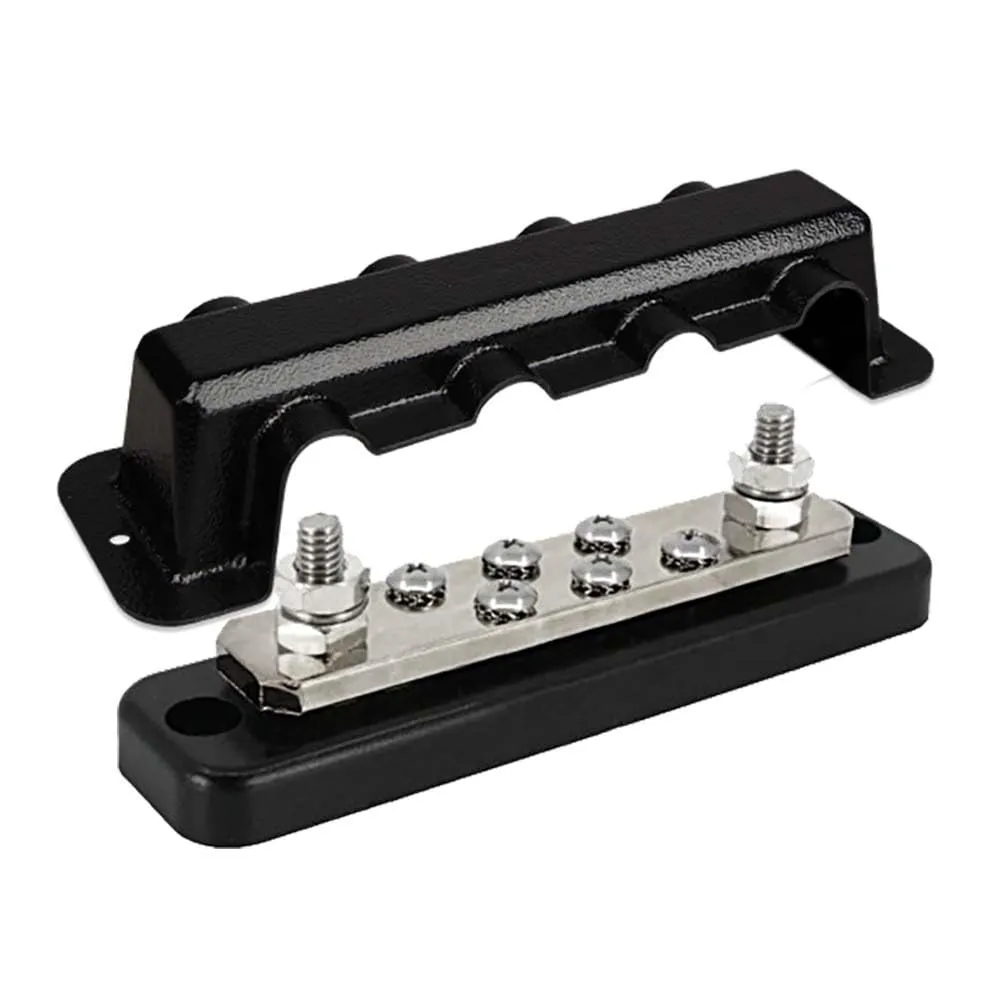Victron Energy Busbar 250 Amp 70A, 2P with 6 Screws and Cover