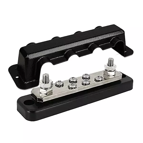 Victron Energy Busbar 250 Amp 70A, 2P with 6 Screws and Cover