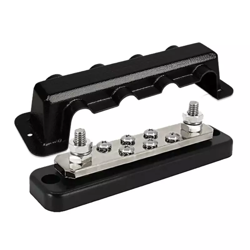 Victron Energy Busbar 250 Amp 70A, 2P with 6 Screws and Cover