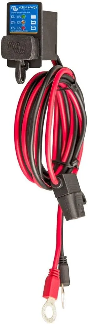 Victron Energy M6 Eyelet Indicator for Victron Energy Blue Smart IP65 Charger (30 amp ATO fuse)