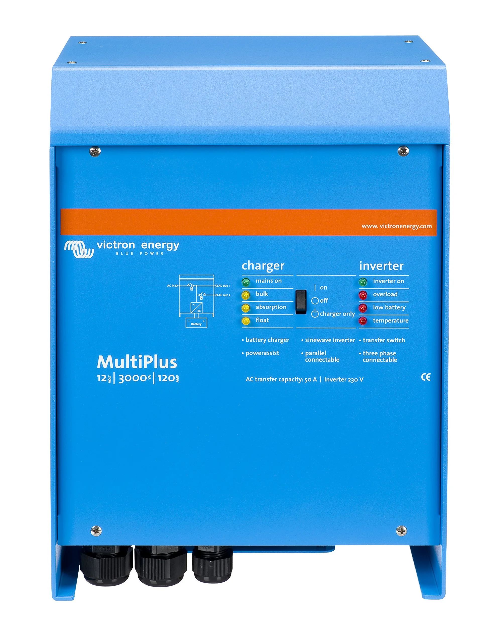 Victron Energy MultiPlus 12V 3000VA Inverter/Charger
