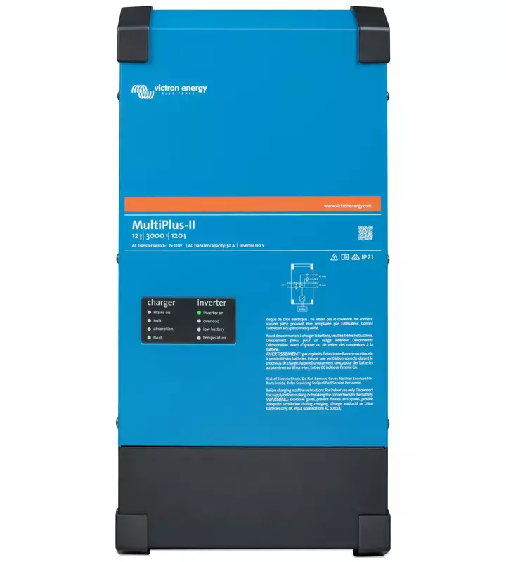 Victron Energy MultiPlus-II Pure Sine Wave Inverter Charger 3000VA