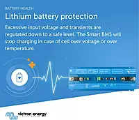 Victron Energy Smart BMS 12/200 for Victron LIFEPO4 Batteries 12VDC Battery Management System