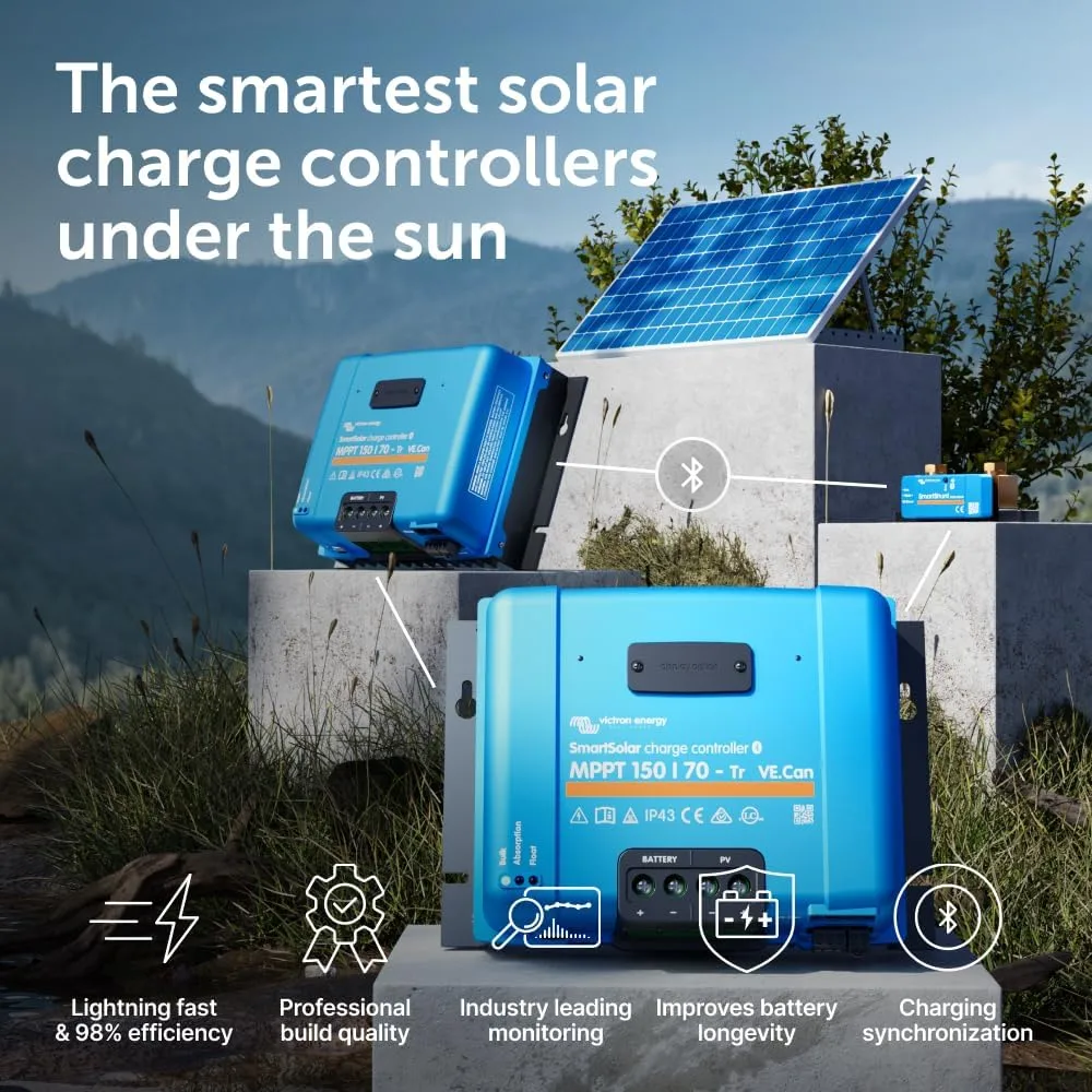 Victron Energy SmartSolar MPPT VE.Can Solar Charge Controller